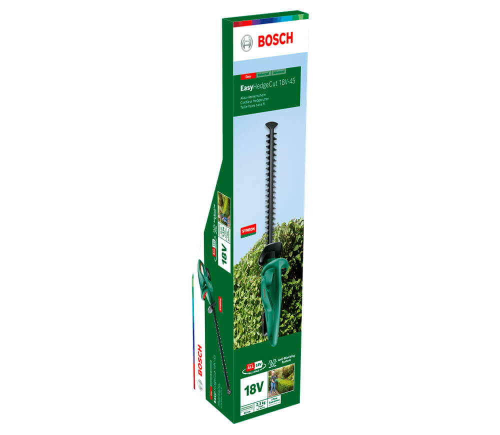 Кусторез аккумуляторный BOSCH Easy HedgeCut 18-45 450мм 18В 2Ач photo 2