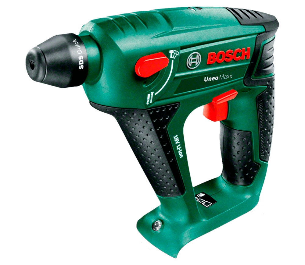 Перфоратор аккумуляторный (без аккумуляторов) BOSCH Uneo Maxx (V) 0.6Дж 18В photo