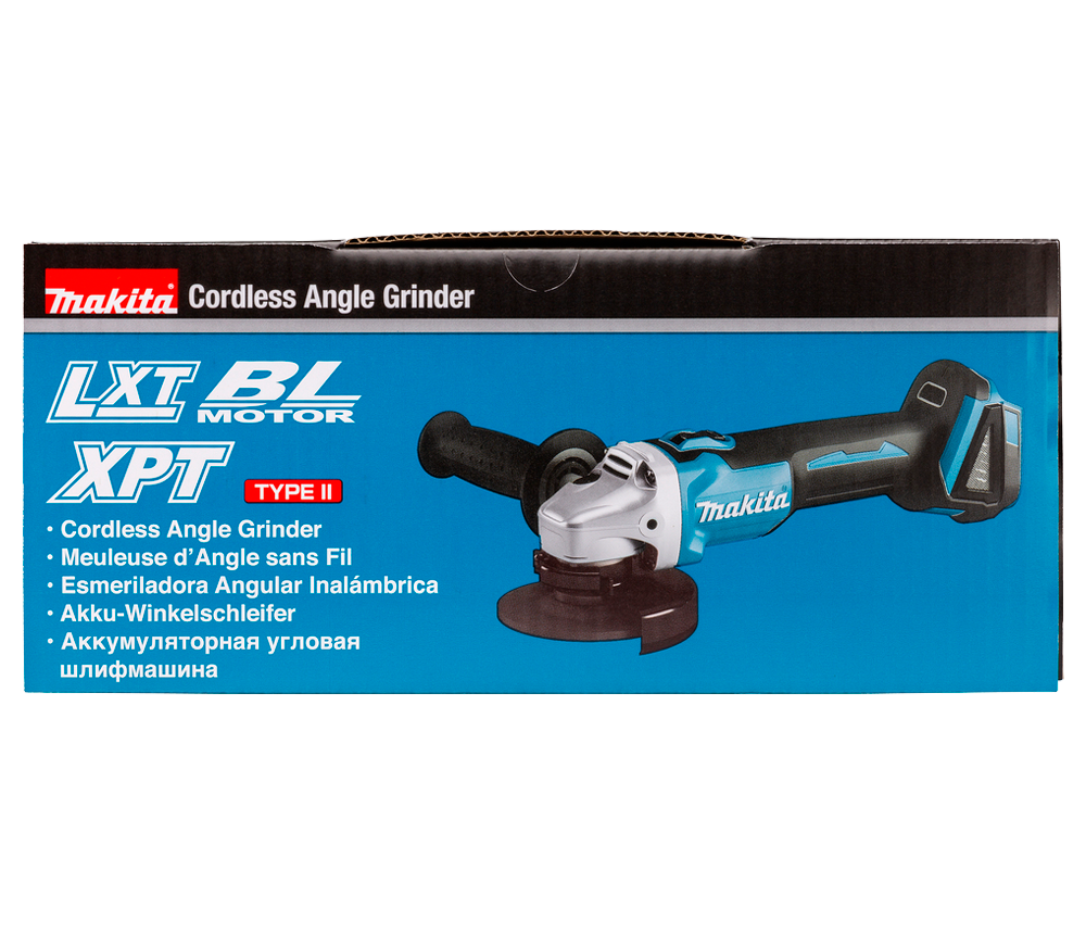 Угловая шлифмашина аккумуляторная MAKITA DGA504Z 125мм 18В  (без аккумулятора и зарядного устройства) photo 5