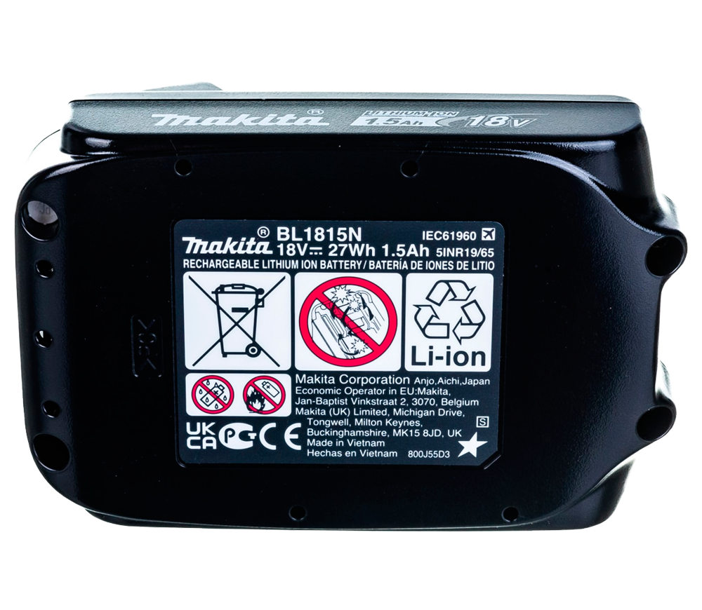 Аккумулятор MAKITA BL1815N Слайдер 18В 1.5Ач photo 1
