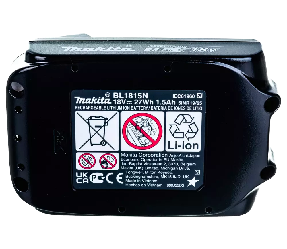 Acumulator MAKITA BL1815N Slider 18V 1.5Ah photo 1