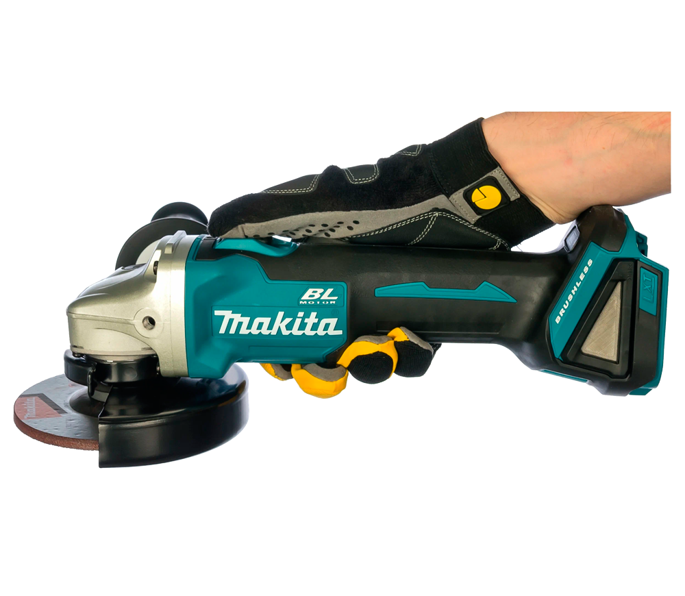 Угловая шлифмашина аккумуляторная MAKITA DGA504Z 125мм 18В  (без аккумулятора и зарядного устройства) photo 2