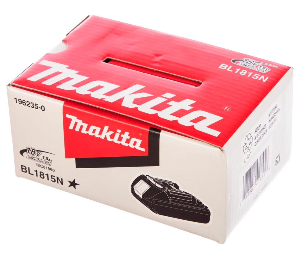 Аккумулятор MAKITA BL1815N Слайдер 18В 1.5Ач photo 4