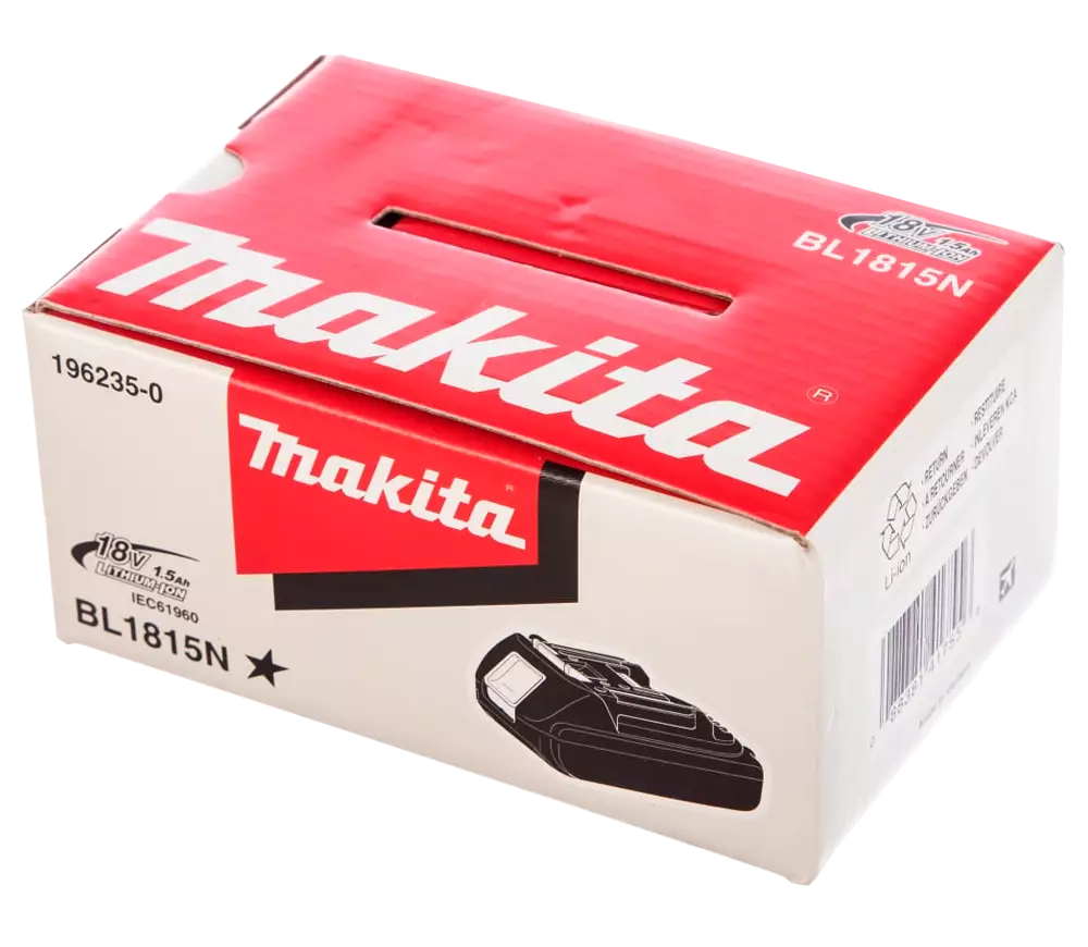 Acumulator MAKITA BL1815N Slider 18V 1.5Ah photo 4