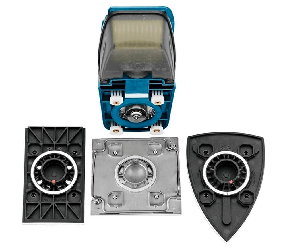 Mașină de șlefuit cu vibrații fără fir (fără bat) BOSCH GSS 18V-10 115x140mm 18V photo 0