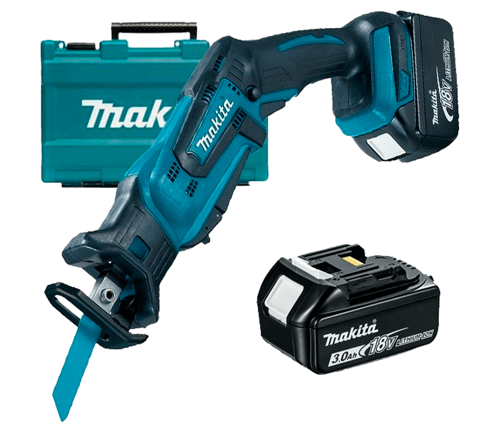 Сабельная пила аккумуляторная (без аккумуляторов) MAKITA DJR183RFE 18В photo 0