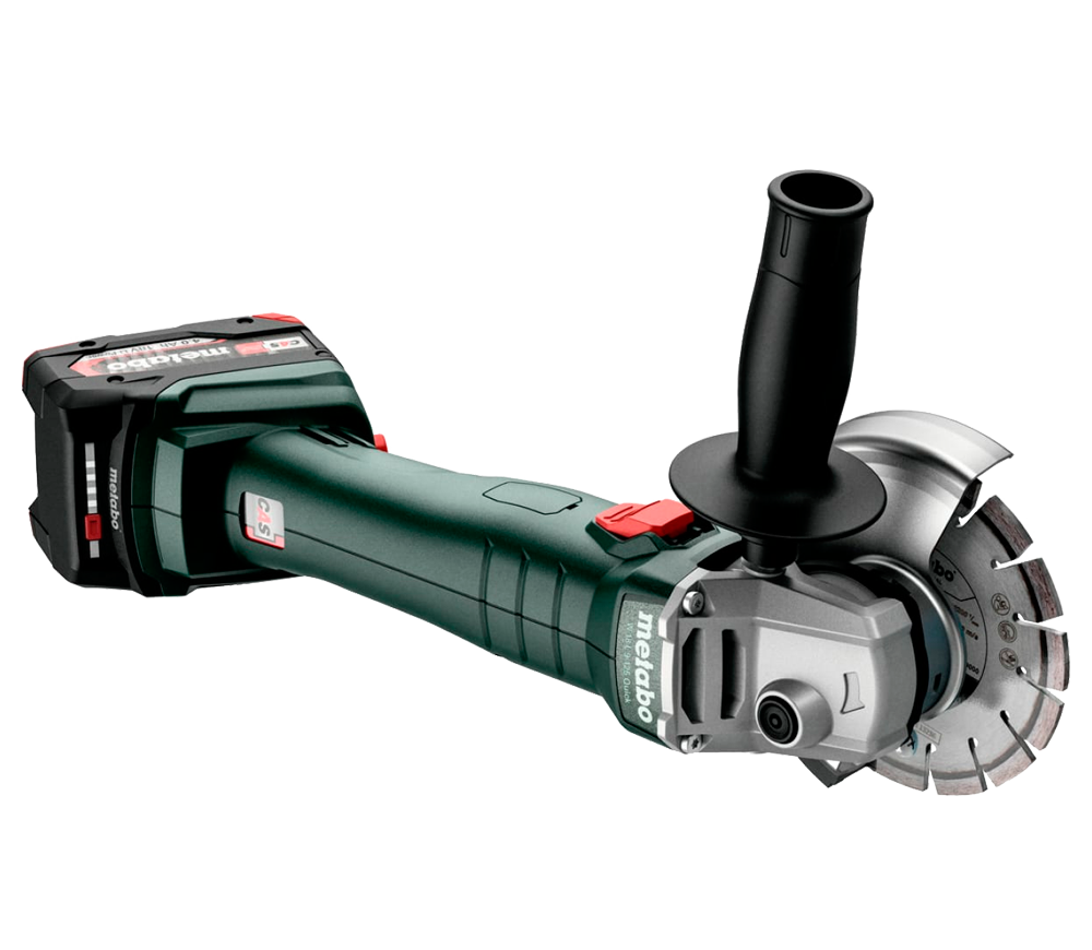 Угловая шлифмашина аккумуляторная (без аккумуляторов) METABO W 18 L 9-125 125мм 18В photo 3
