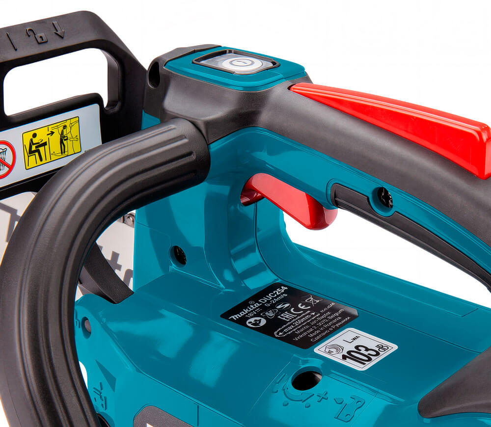 Fierăstrău cu lanț cu acumulator (fără baterii) MAKITA DUC254Z 250mm 18V photo 6
