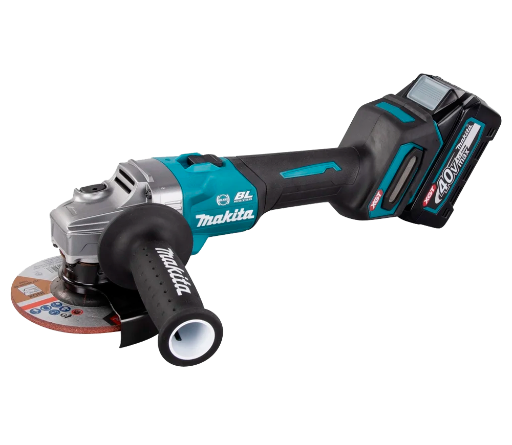 Угловая шлифмашина аккумуляторная MAKITA GA005GM201 125мм 40В 4Ач photo