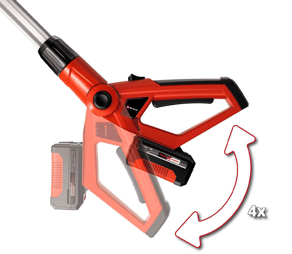 Кусторез аккумуляторный EINHELL GE-HH 18/45 Li PXC SOLO (34.108.66) 450мм 18В photo 3