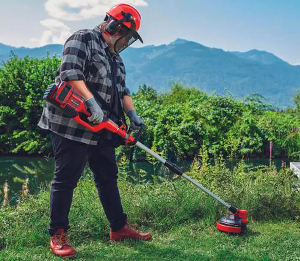 Trimmer cu acumulator  (fără baterii) EINHELL GE-LM 36 PXC SOLO 18V photo 6