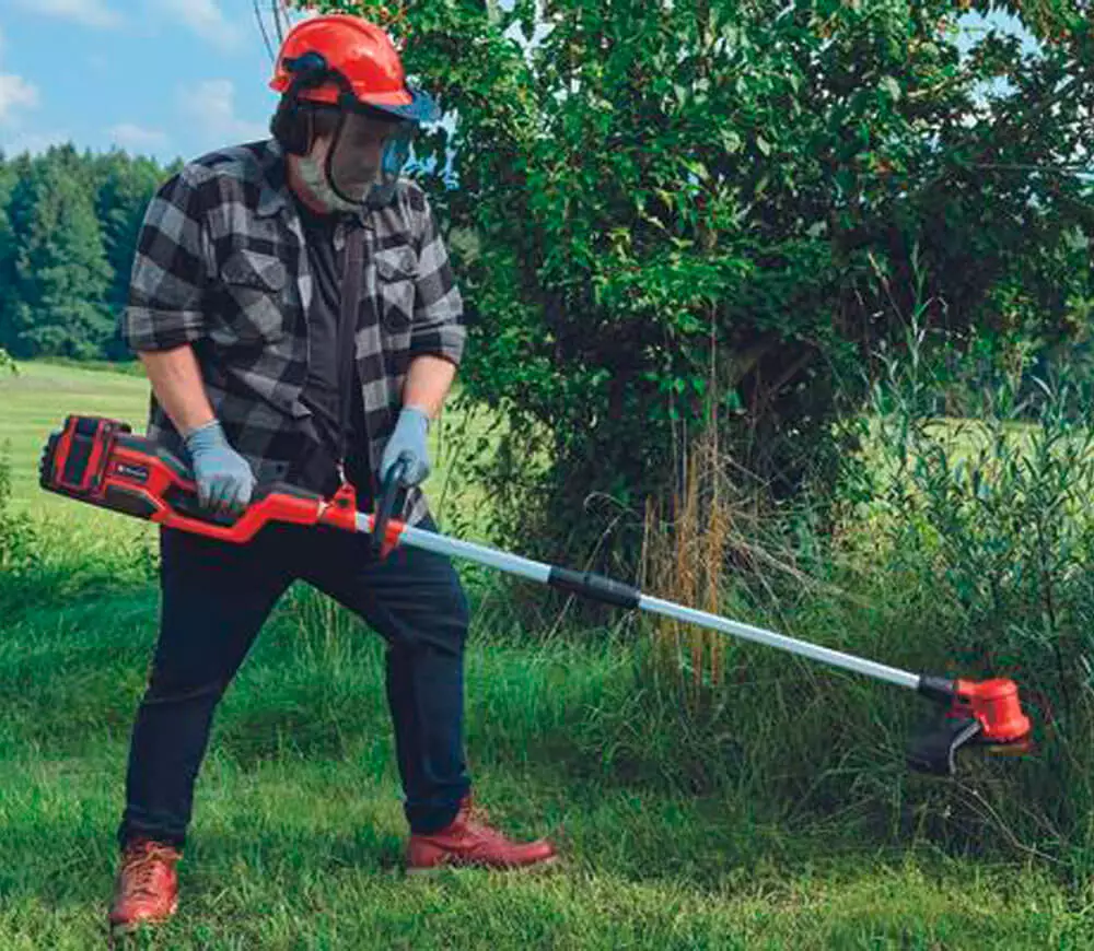 Trimmer cu acumulator  (fără baterii) EINHELL GE-LM 36 PXC SOLO 18V photo 7