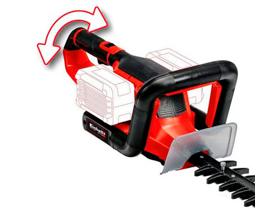 Кусторез аккумуляторный (без аккумуляторов) EINHELL GE-CH 3665 Li XPWR SOLO 720мм 18В photo 3