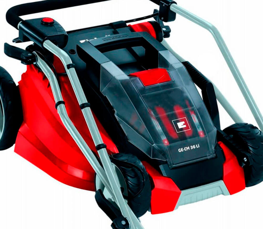 Газонокосилка аккумуляторная EINHELL GE-CM 36 Li XPWR (34.130.60) 360мм 18В 3Ач photo 2