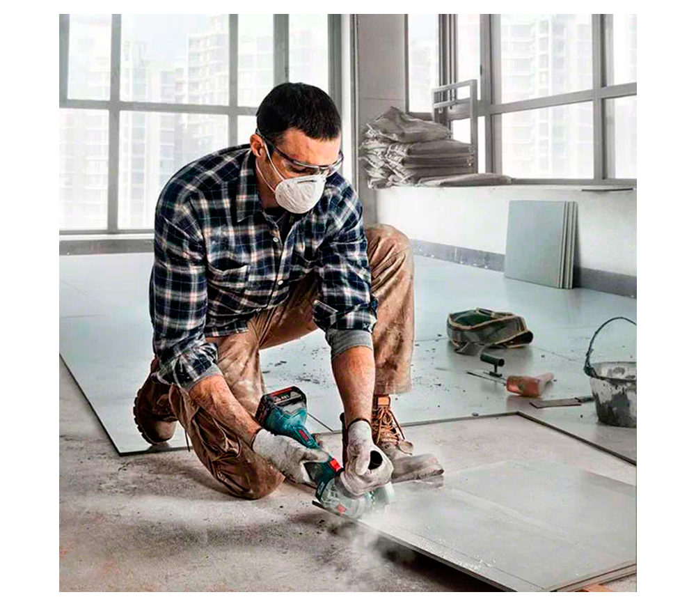 Угловая шлифмашина аккумуляторная BOSCH 06019H9021 125мм 18В 4Ач photo 4