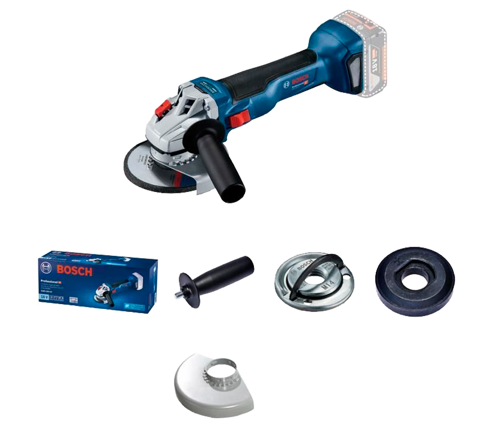 Угловая шлифмашина аккумуляторная BOSCH 115мм 18В photo 2