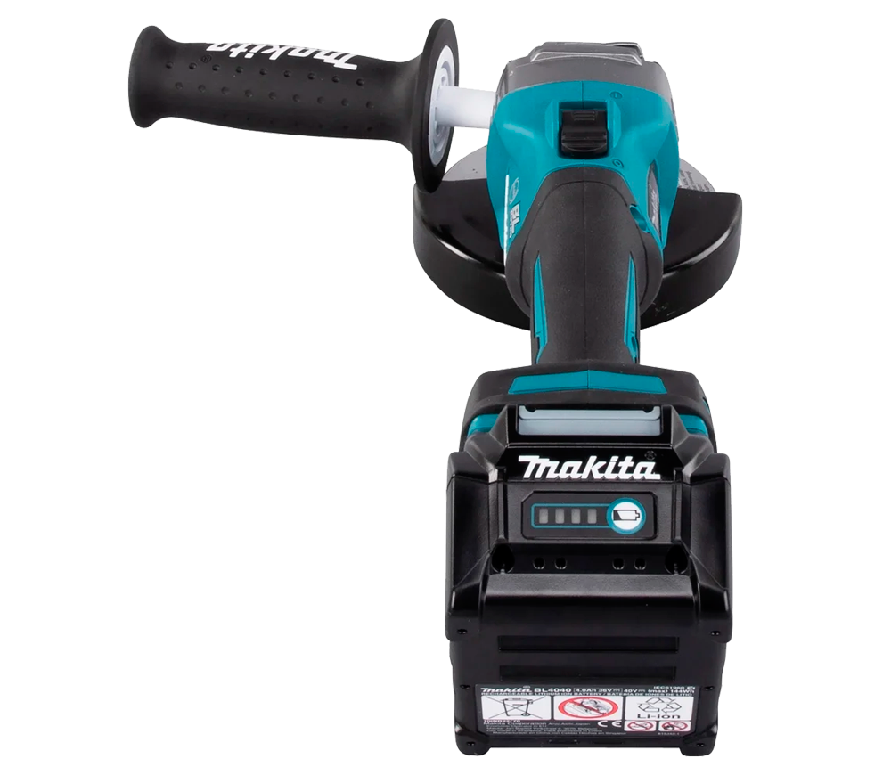 Угловая шлифмашина аккумуляторная MAKITA GA005GM201 125мм 40В 4Ач photo 3