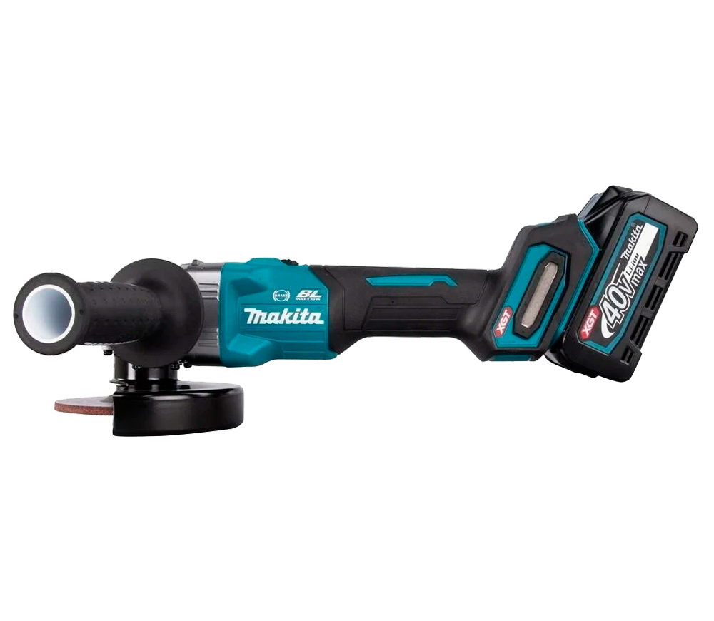 Угловая шлифмашина аккумуляторная MAKITA GA005GM201 125мм 40В 4Ач photo 1