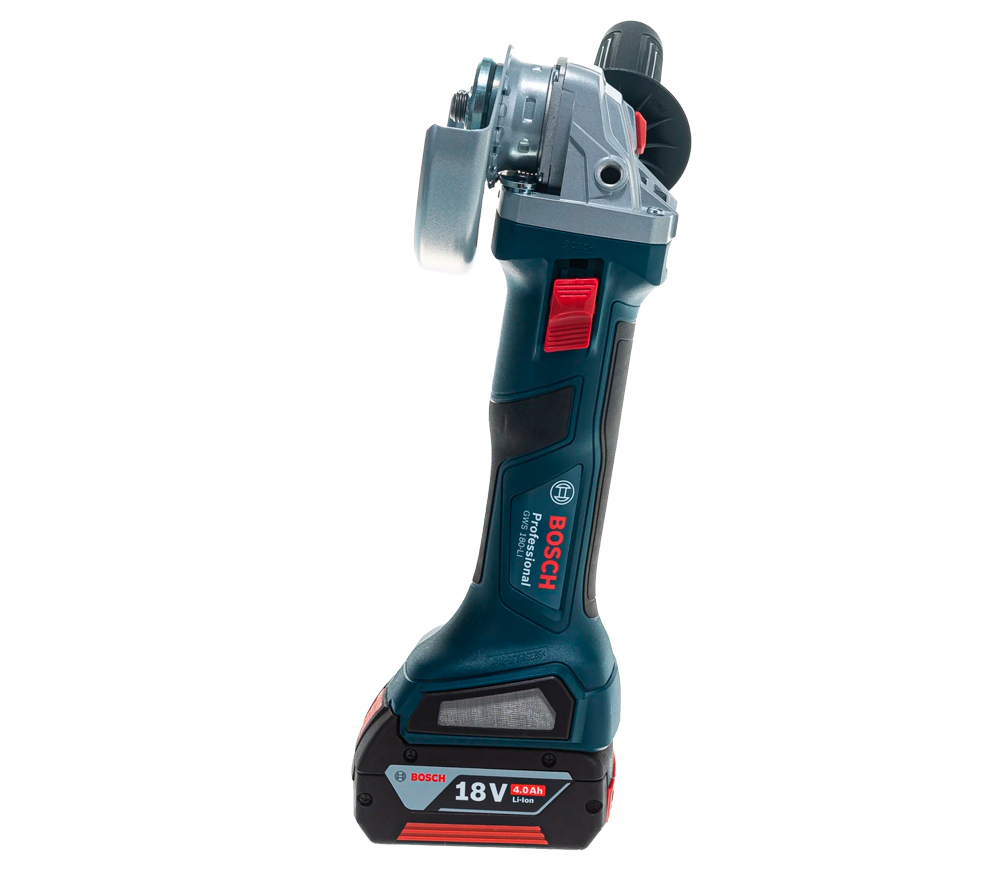 Угловая шлифмашина аккумуляторная BOSCH 06019H9021 125мм 18В 4Ач photo 1