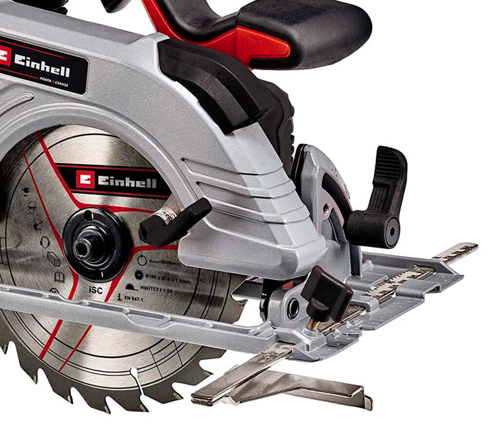 Дисковая пила аккумуляторная (без аккумуляторов) EINHELL TE-CS 18/190Li SOLO XPWR 190мм 18В photo 4