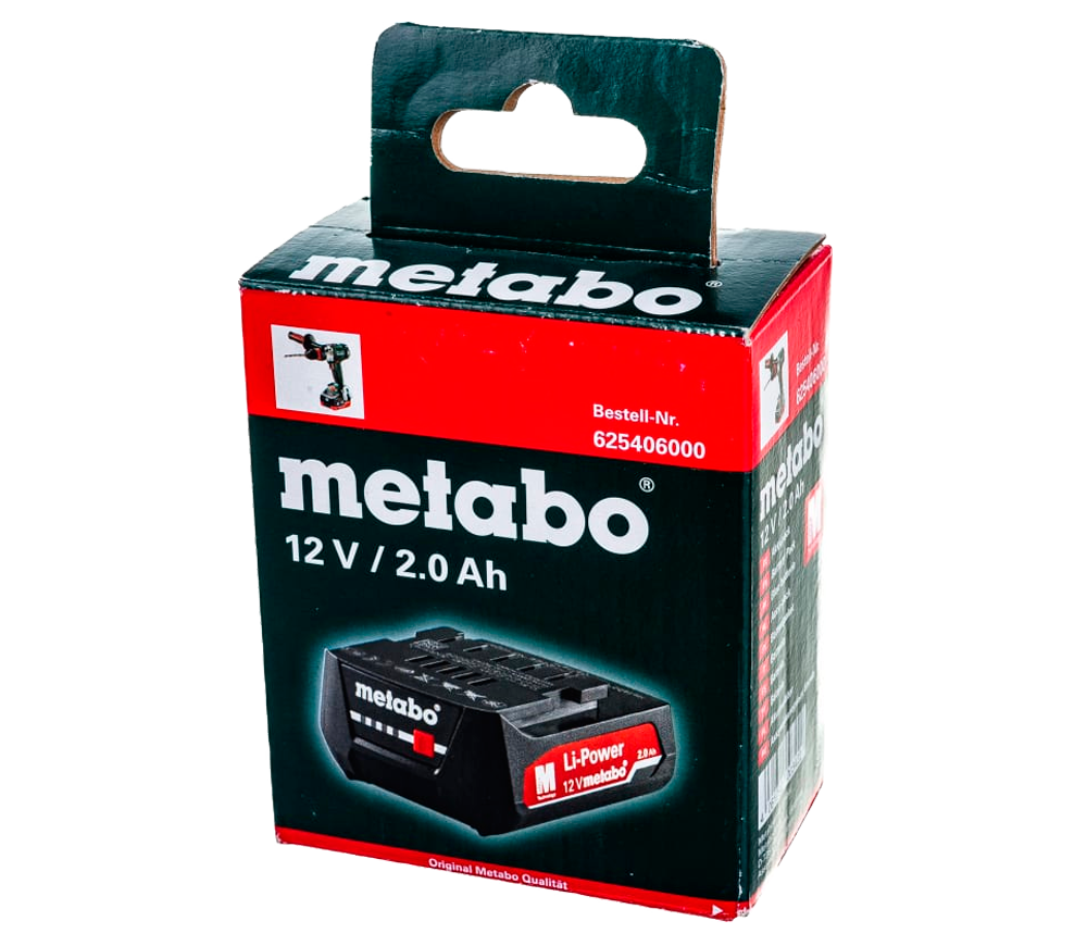 Аккумулятор METABO 625406000 Слайдер 12В 2Ач photo 3