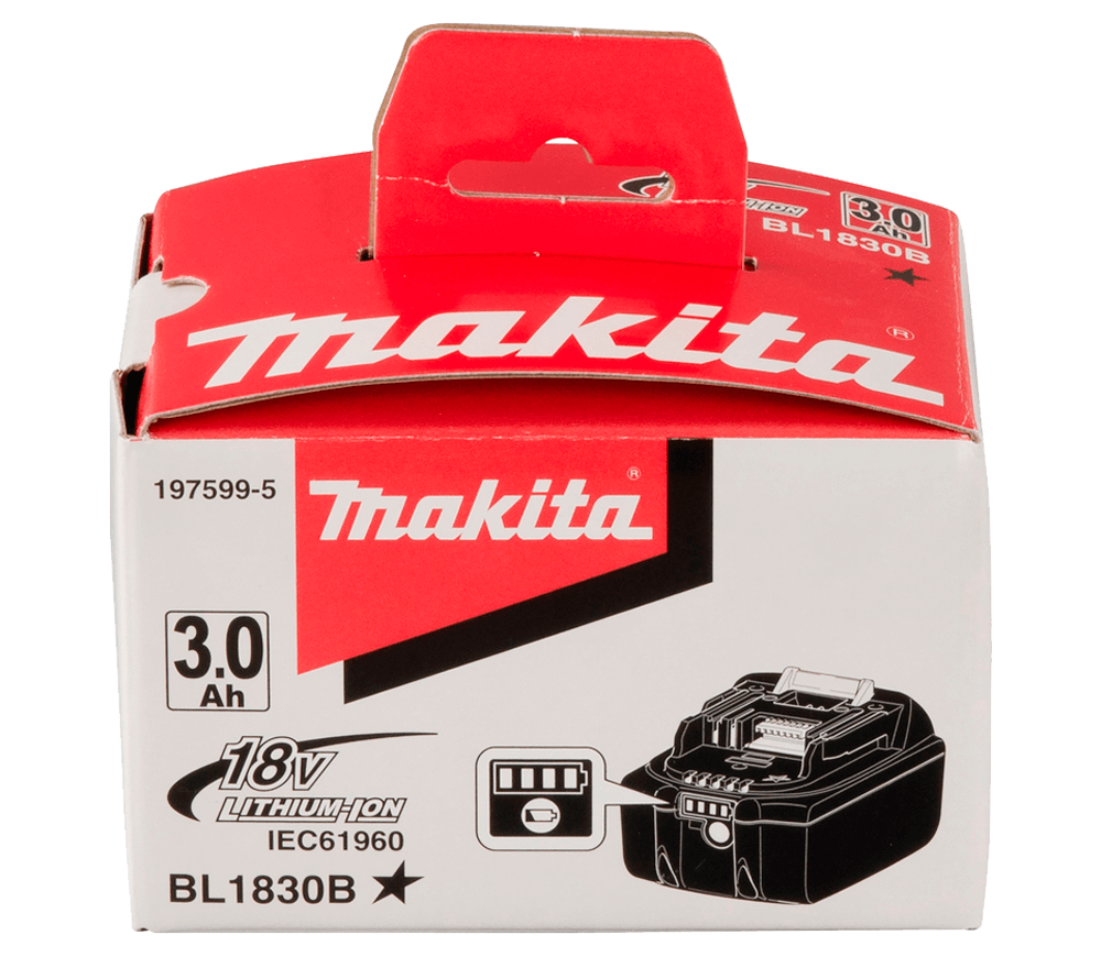 Аккумулятор MAKITA BL1830B Слайдер 18В 3Ач photo 5