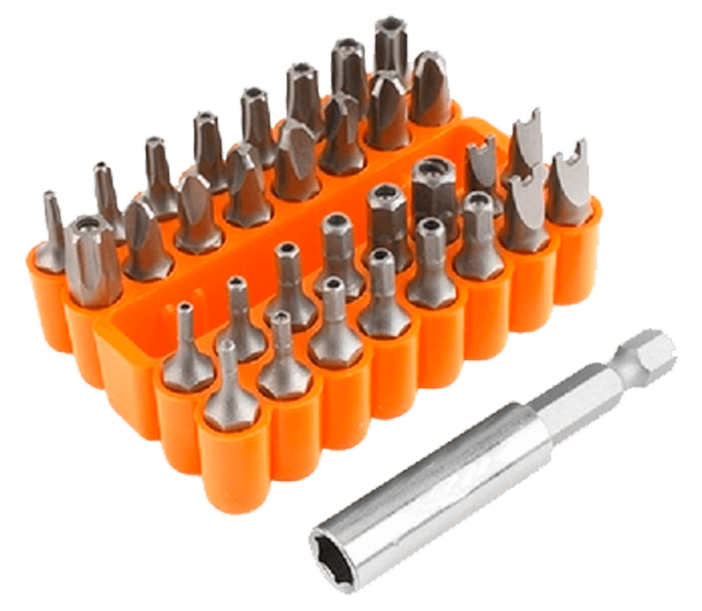Набор 33 бит WOKIN 212333 X/Y/Hex/Torx 25/60мм photo