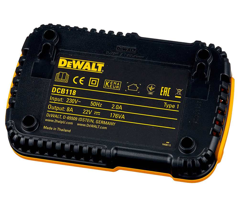 Зарядное устройство DEWALT DCB118  18В 6A photo 0