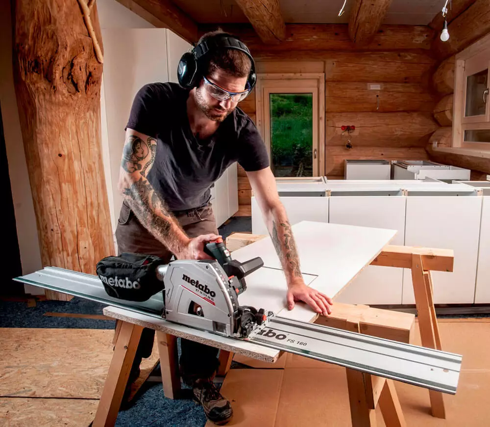 Дисковая пила аккумуляторная (без аккумуляторов) METABO T 18 LTX 66 BL 165мм 18В photo 7