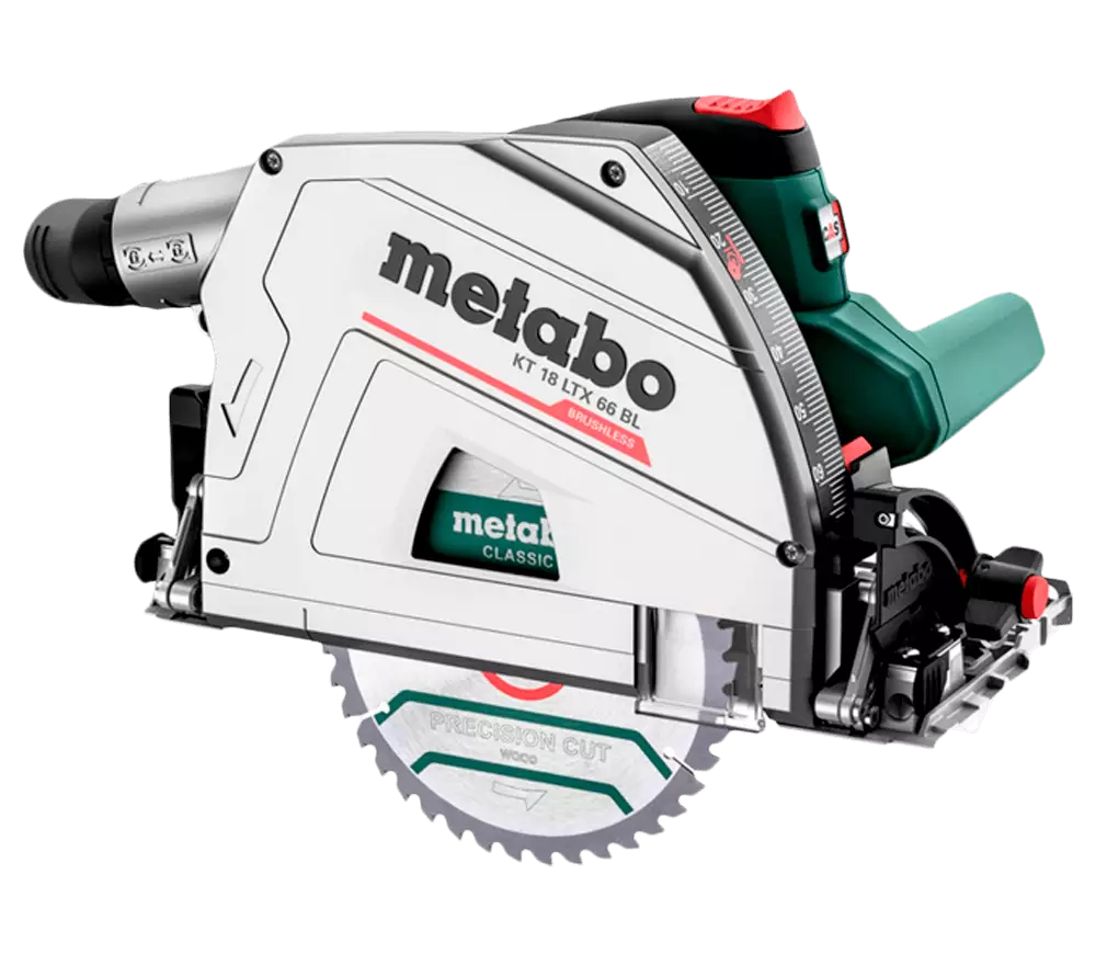 Дисковая пила аккумуляторная (без аккумуляторов) METABO T 18 LTX 66 BL 165мм 18В photo