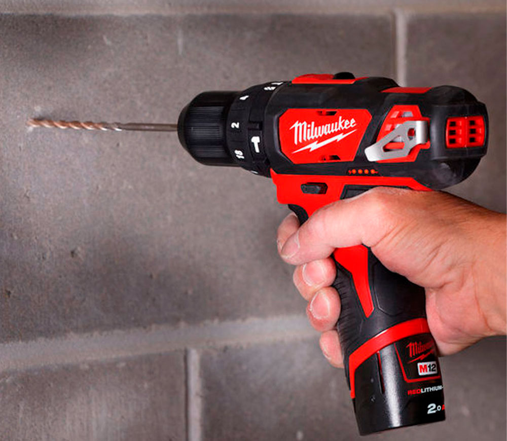 Шуруповерт аккумуляторный MILWAUKEE M12BPD-202C 12В 2Ач photo 7
