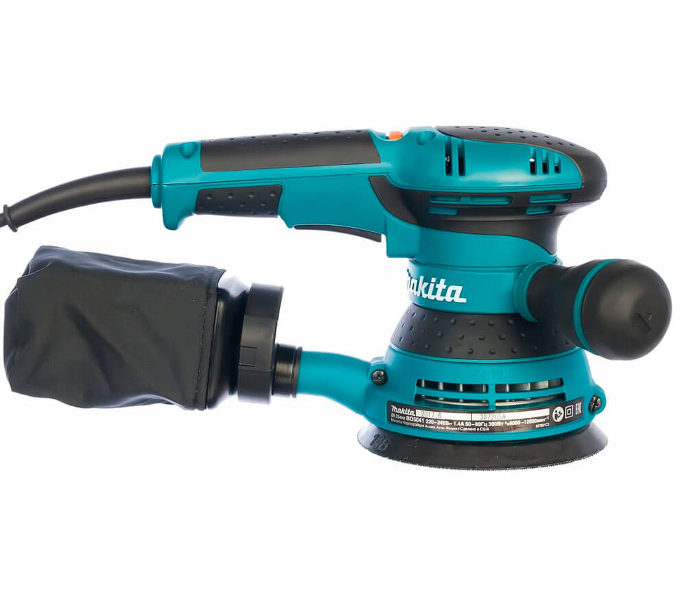 Шлифмашина эксцентриковая MAKITA BO5041 300вт 125мм photo 2