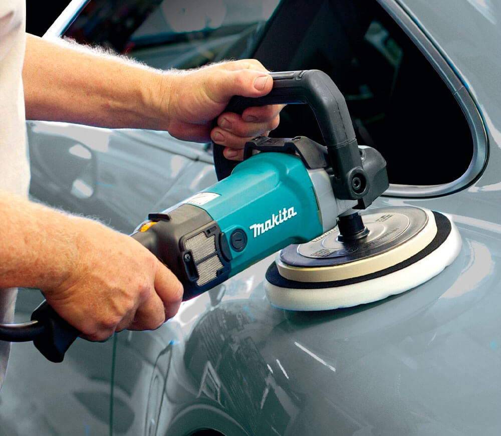 Шлифмашина  полировальная MAKITA 9237CB 1200вт 180мм photo 12