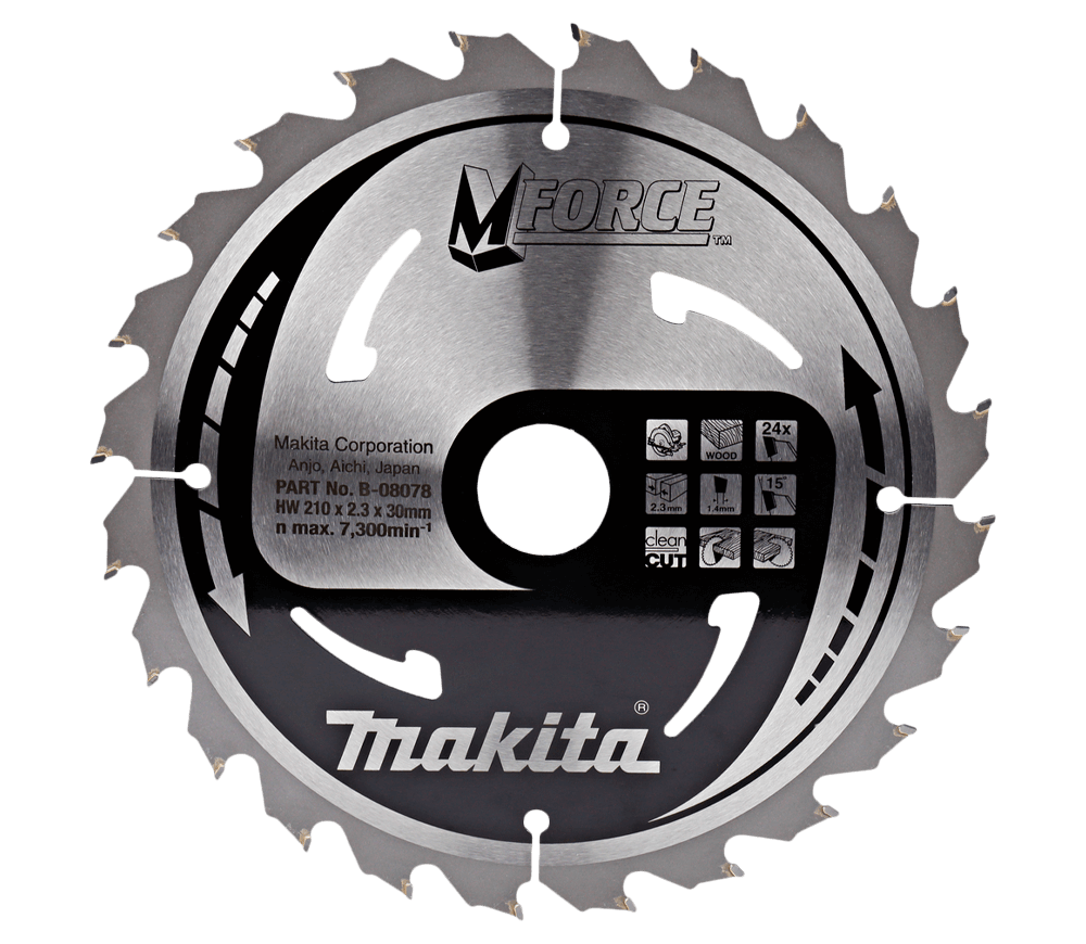 Пильный диск MAKITA B-08078 210мм 24T photo