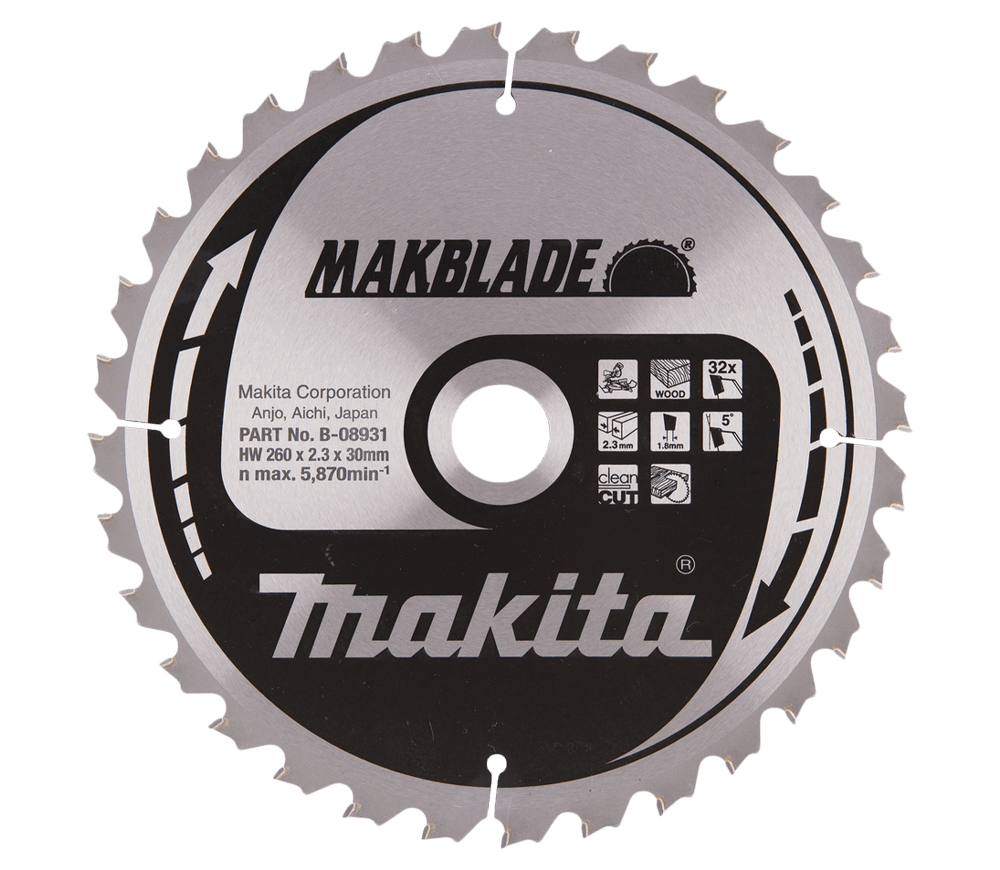 Пильный диск MAKITA B-08931 260мм 32T photo