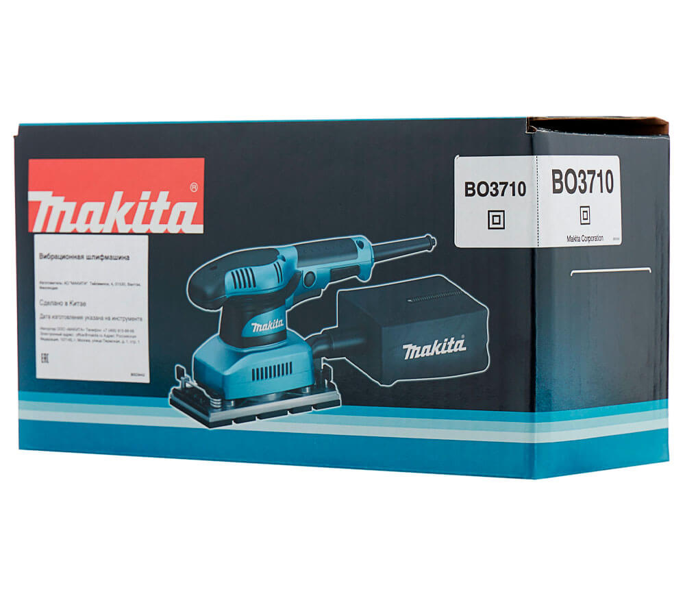 Шлифмашина вибрационная MAKITA BO3710 190вт photo 12