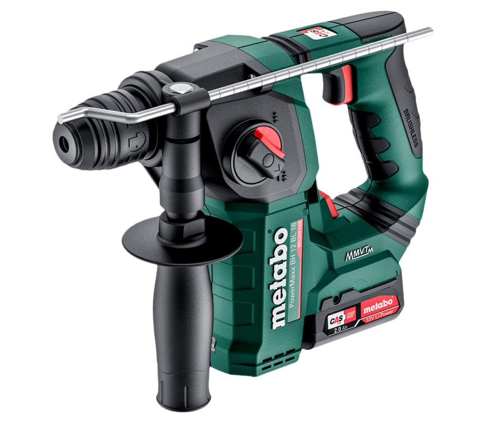 Перфоратор аккумуляторный METABO BH 12 BL 16 1.3Дж 12В 2Ач photo