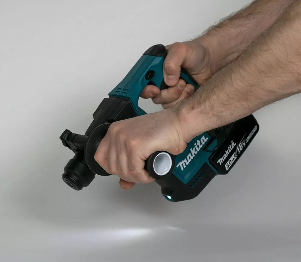 Ciocan rotopercutor cu acumulator (fără baterii) MAKITA DHR171Z 1.2J 18V photo 6