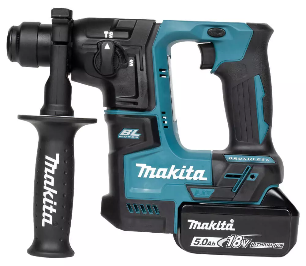 Ciocan rotopercutor cu acumulator (fără baterii) MAKITA DHR171Z 1.2J 18V photo 1