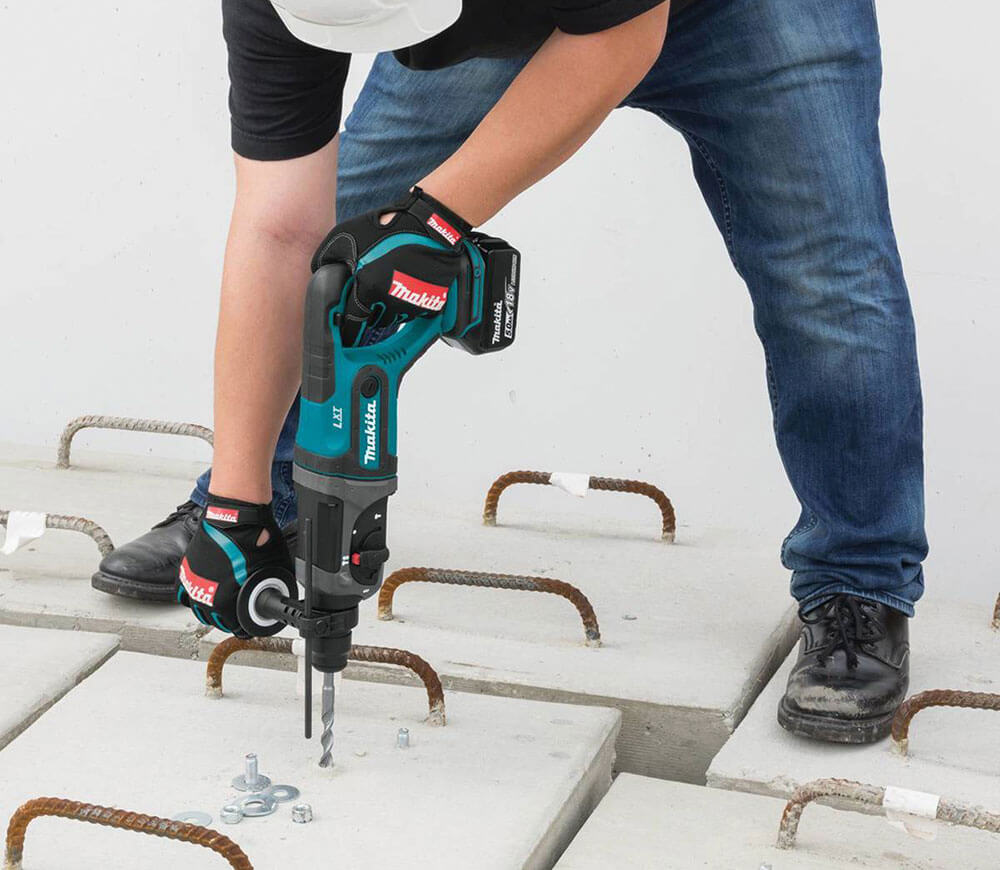 Перфоратор аккумуляторный MAKITA DHR241RFJ 1.9Дж 18В 3Ач photo 5