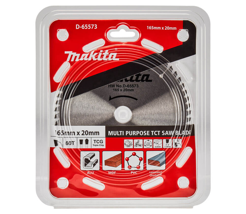 Пильный диск MAKITA D-65573 165мм 60T photo 1