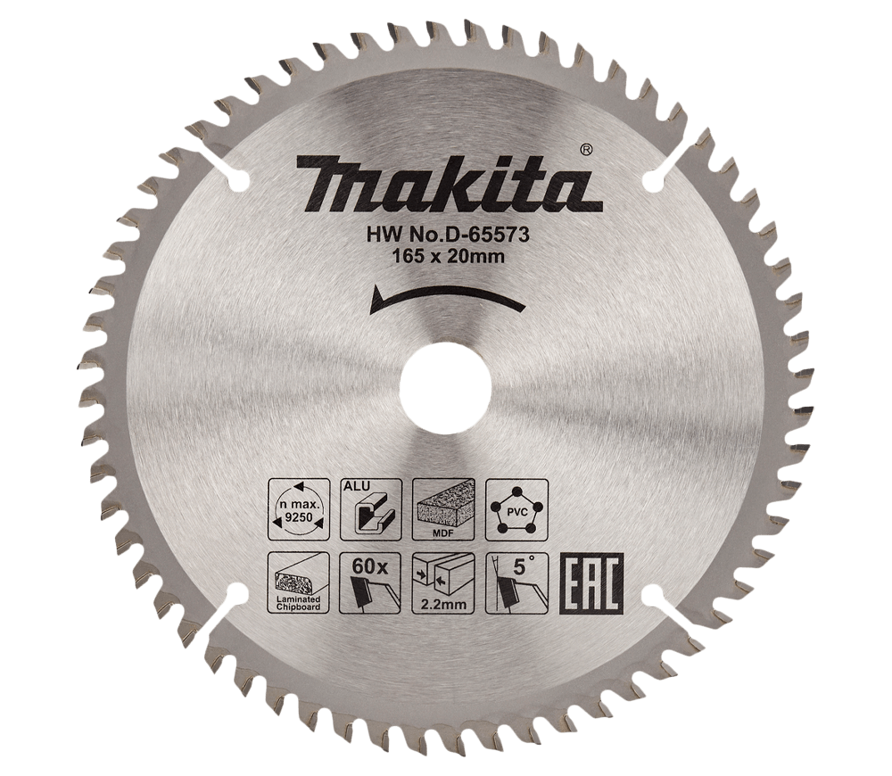 Пильный диск MAKITA D-65573 165мм 60T photo