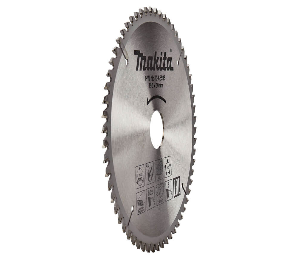 Disc pentru fierastrau electric MAKITA D-65595 190mm 60T photo 0
