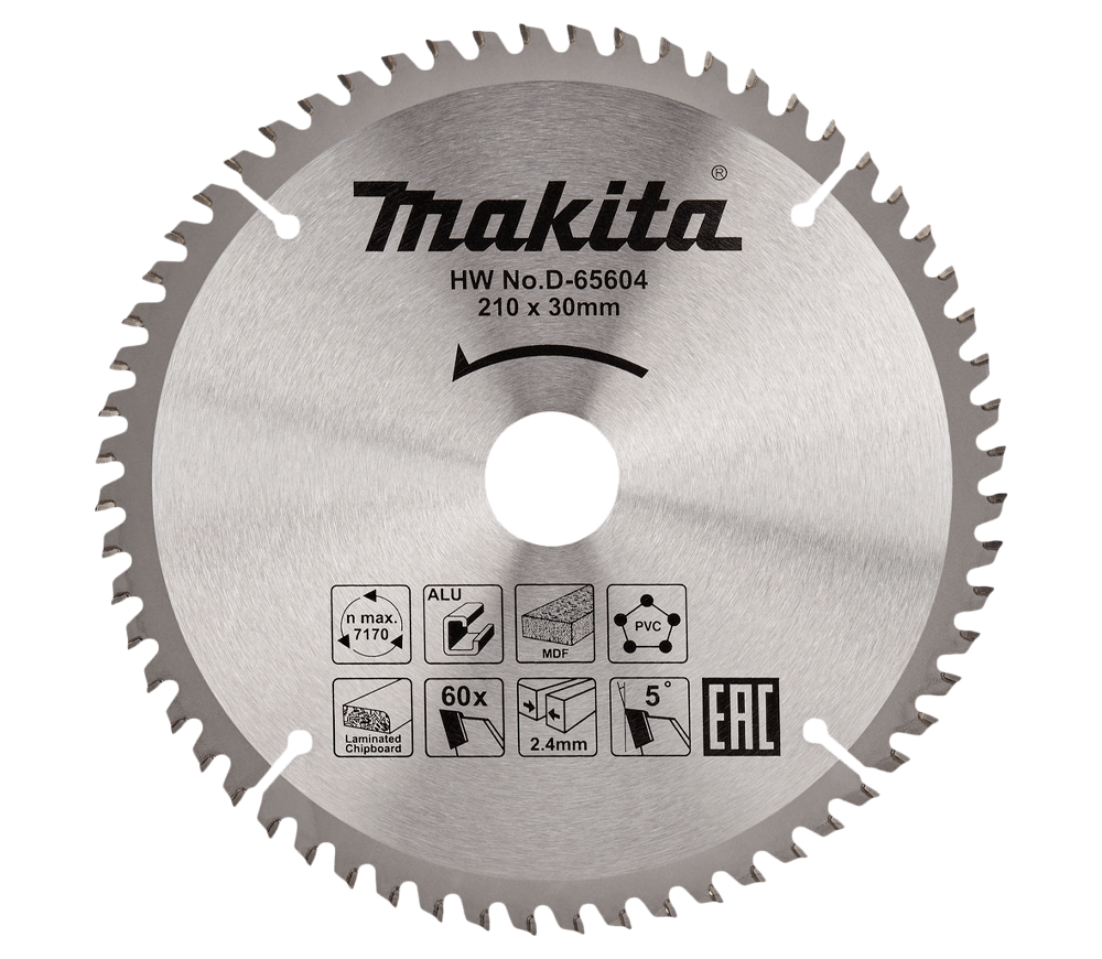 Пильный диск MAKITA D-65604 210мм 60T photo