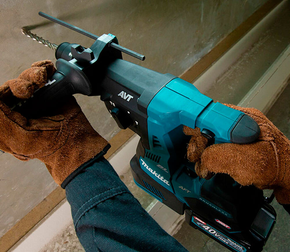 Перфоратор аккумуляторный MAKITA HR002GM201 3.2Дж 40В 4Ач photo 9
