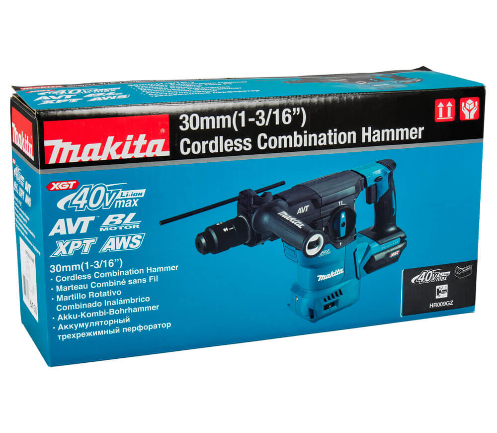 Перфоратор аккумуляторный (без аккумуляторов) MAKITA HR009GZ 3.9Дж 40В photo 9