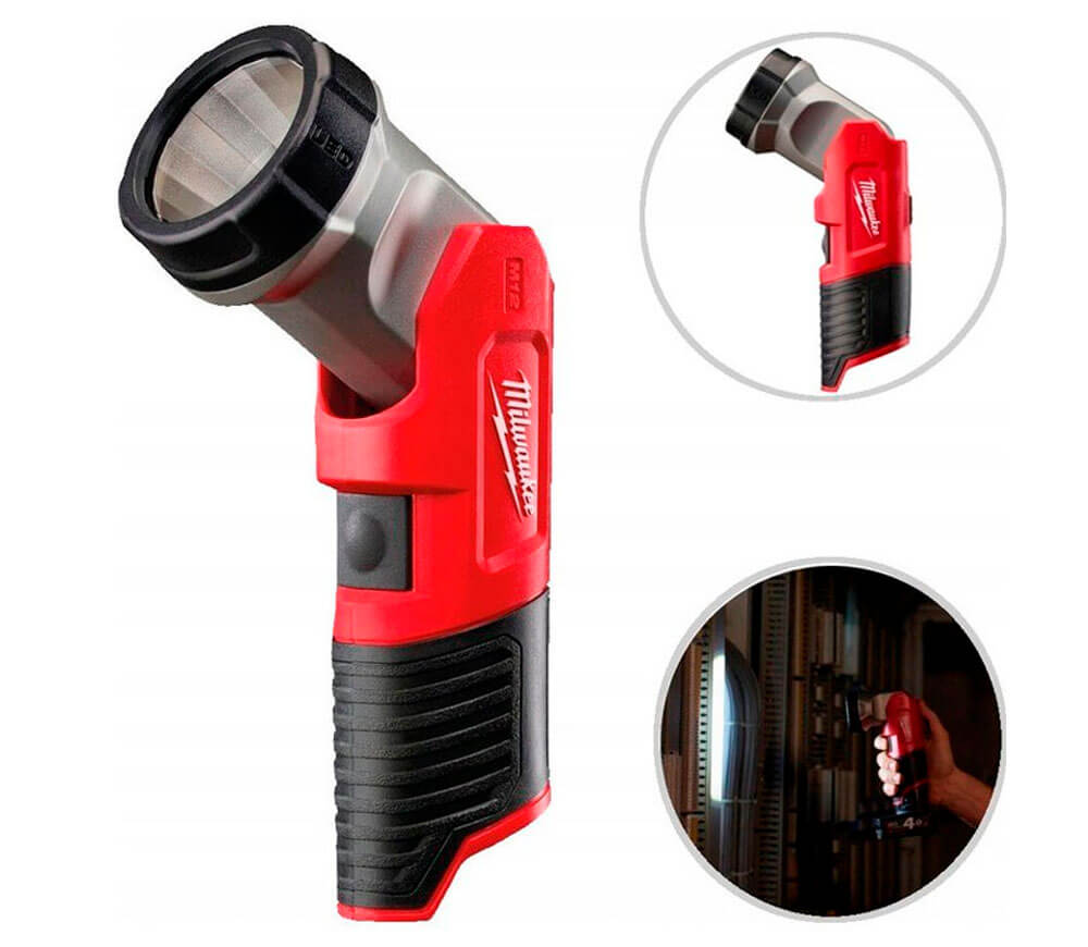 Фонарь строительный аккумуляторный (без аккумуляторов) MILWAUKEE M12TLED 120лм 12В photo 1
