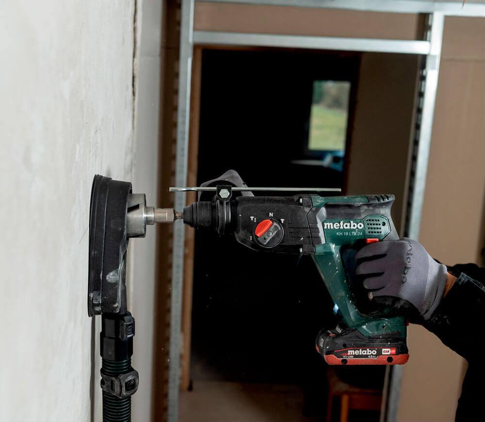 Перфоратор аккумуляторный (без аккумуляторов) METABO KH 18 LTX 2.1Дж 18В photo 5