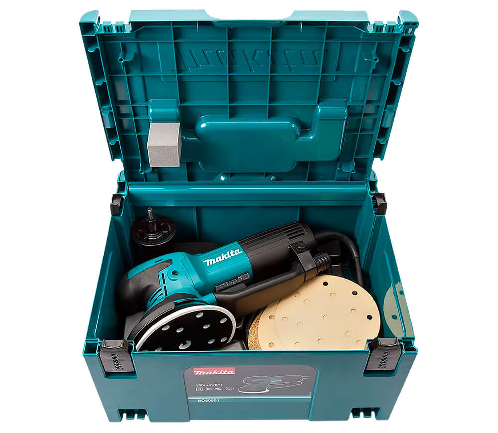 Шлифмашина эксцентриковая MAKITA BO6050J 750вт 150мм photo 9