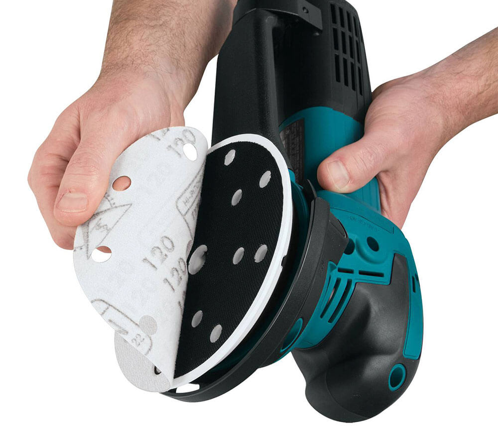 Шлифмашина эксцентриковая MAKITA BO6050J 750вт 150мм photo 7